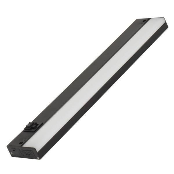 18" 9.5 watt 120 volt CCT Selectable Black LED Bar Light